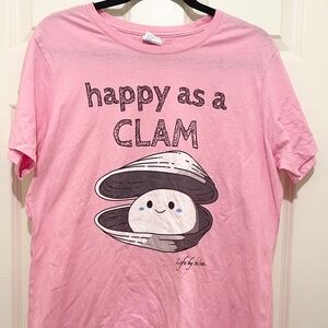 Happy as a Clam Tee Shirt